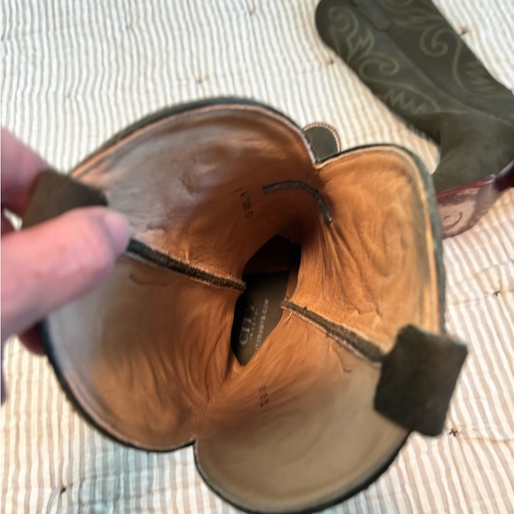 City Boots ‘Marathon’ in Green Suede - Size 9 - Picture 8 of 11